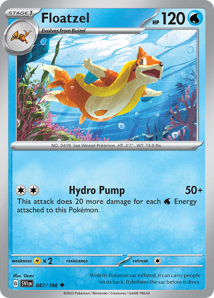 Floatzel 47/198