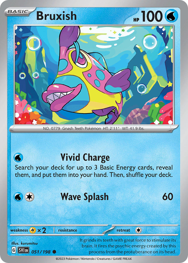 Bruxish 51/198 Reverse holo