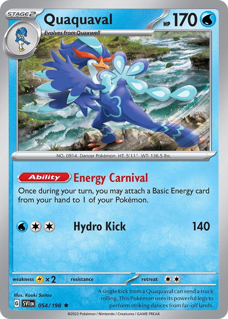 Quaquaval 54/198 Reverse holo