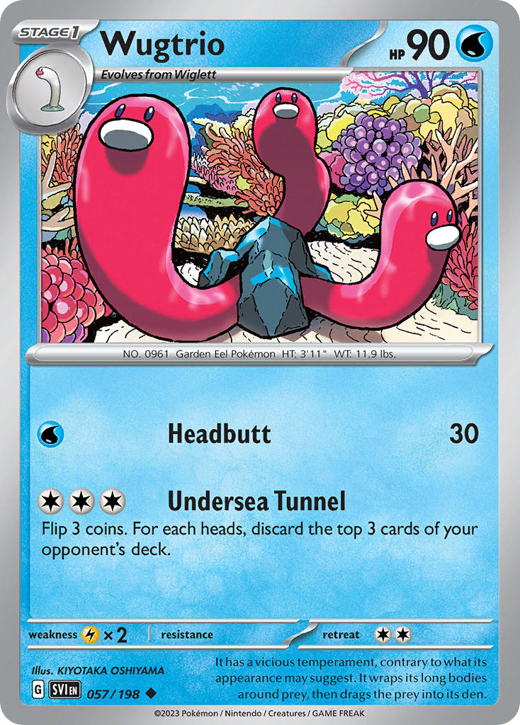 Wugtrio 57/198 Reverse holo