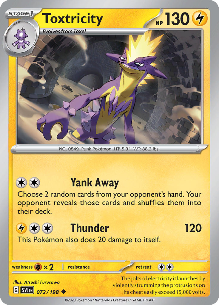Toxtricity 72/198 Reverse holo