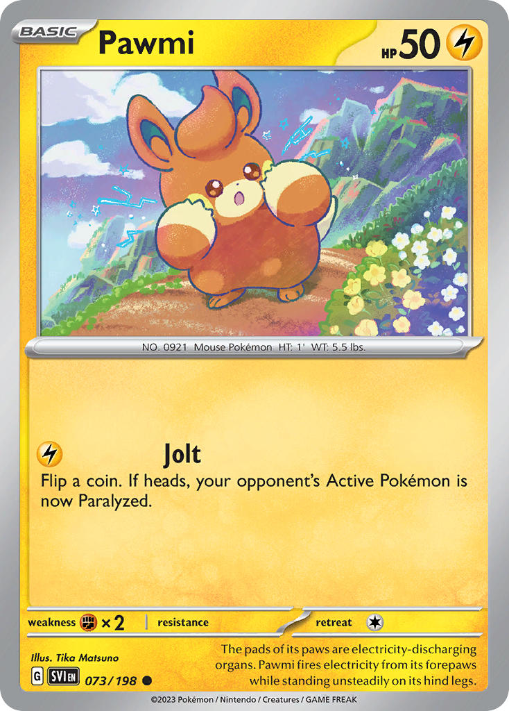 Pawmi 73/198 Reverse holo