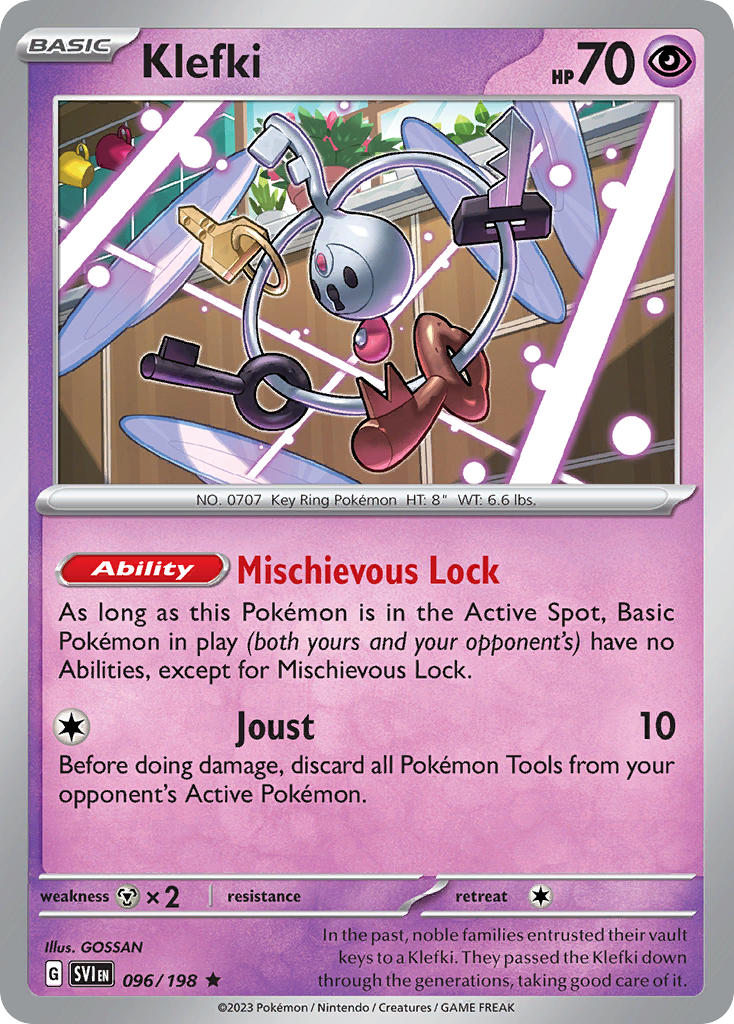 Klefki 96/198 Reverse holo