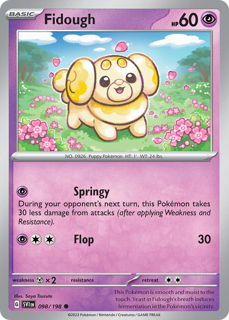 Fidough 98/198 Reverse holo