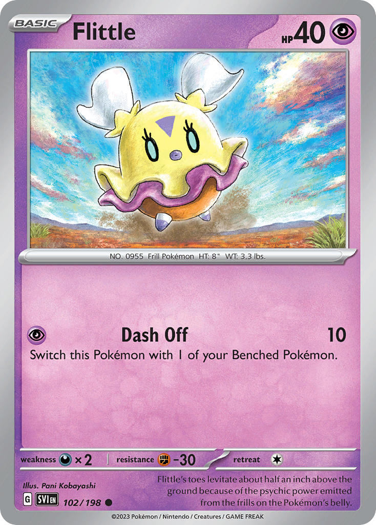 Flittle 102/198 Reverse holo