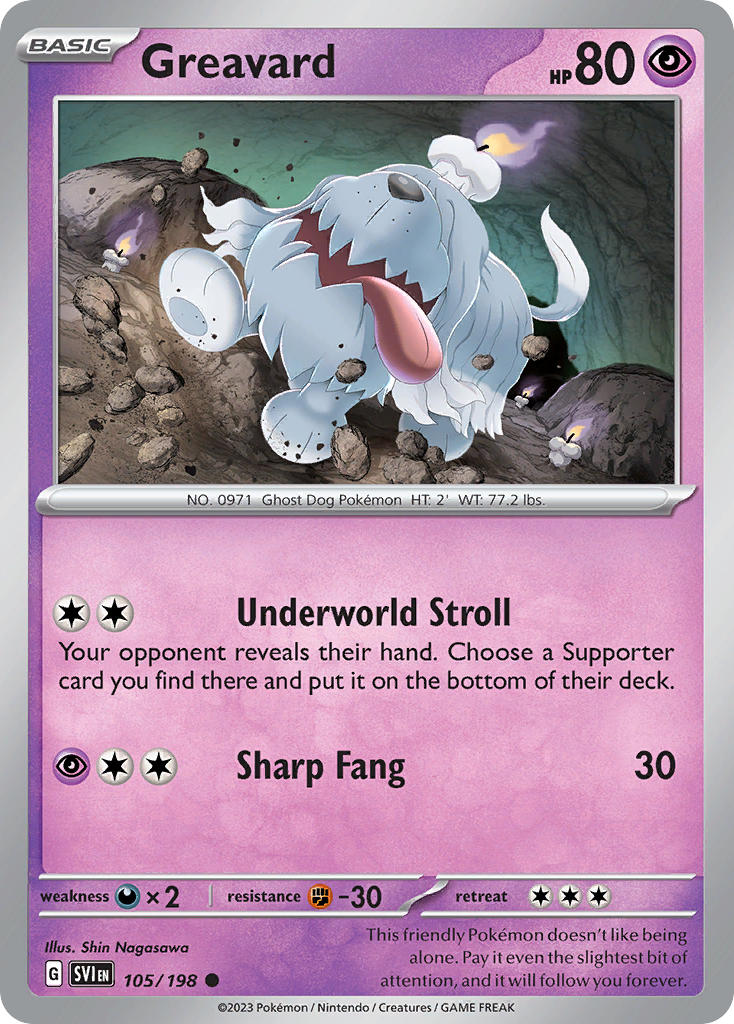 Greavard 105/198 Reverse holo