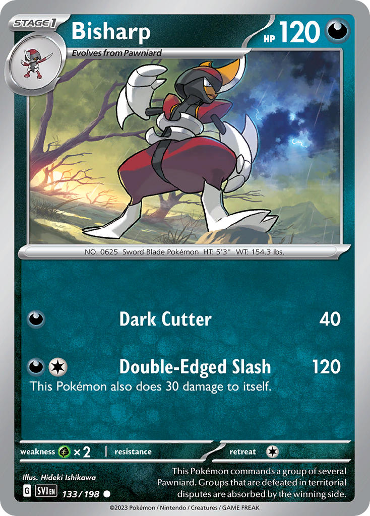 Bisharp 133/198 Reverse holo