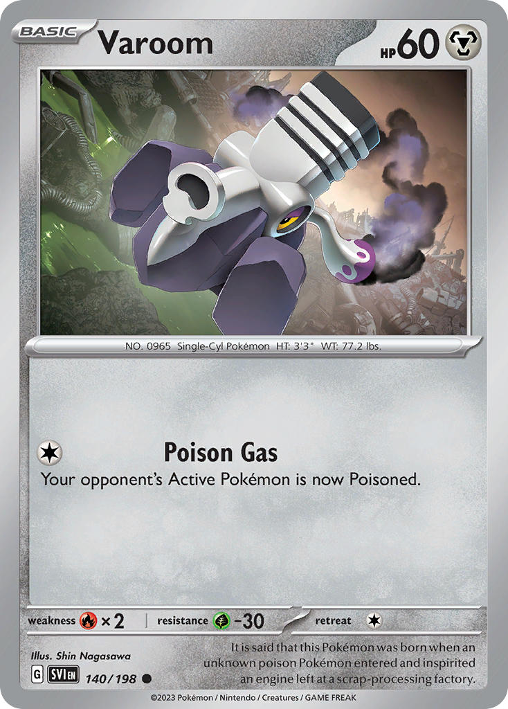 Varoom 140/198 Reverse holo