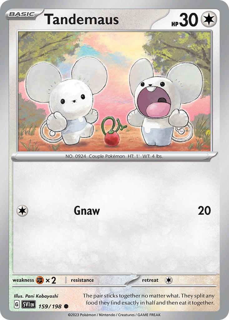 Tandemaus 159/198 Reverse holo