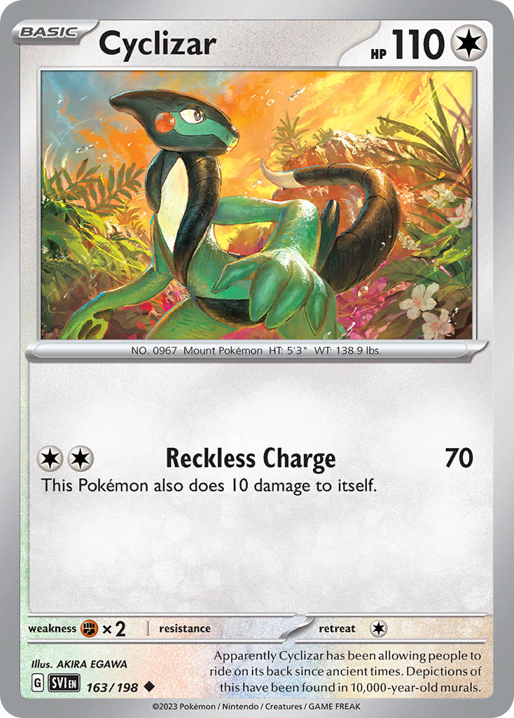 Cyclizar 163/198 Reverse holo