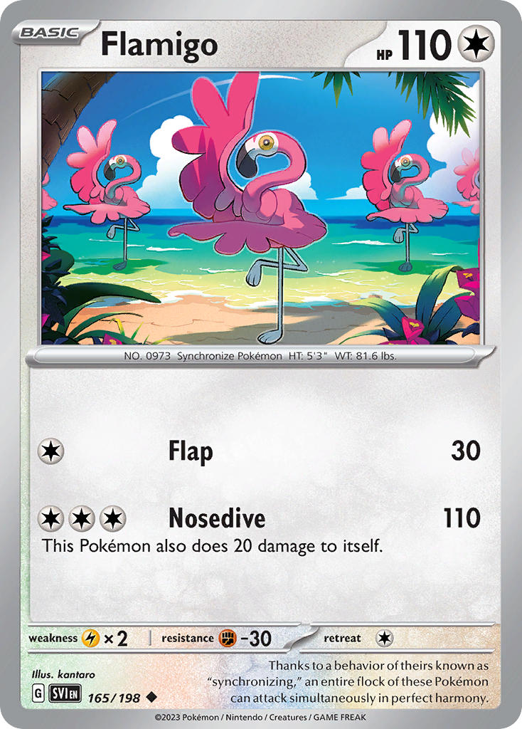 Flamigo 165/198 Reverse holo