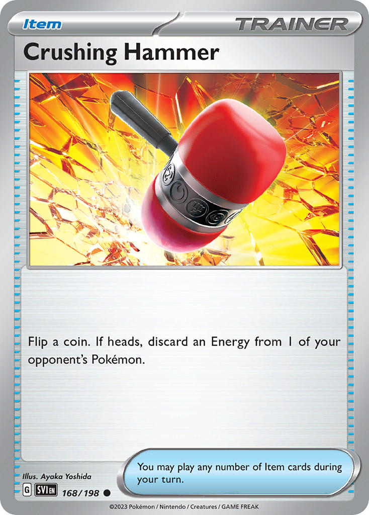 Crushing Hammer 168/198 Reverse holo