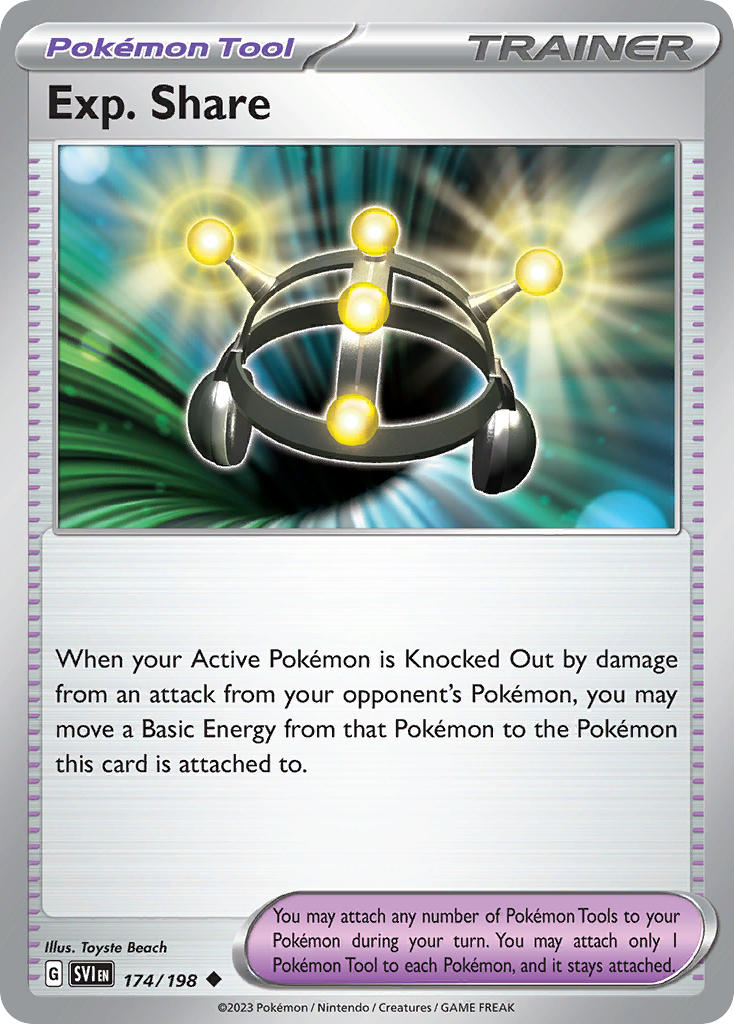 Exp. Share 174/198 Reverse holo