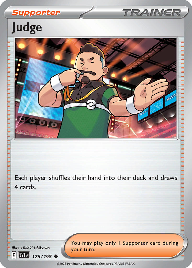 Judge 176/198 Reverse holo