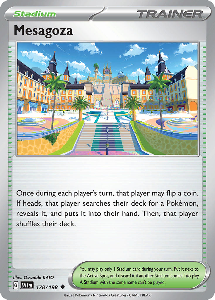 Mesagoza 178/198 Reverse holo