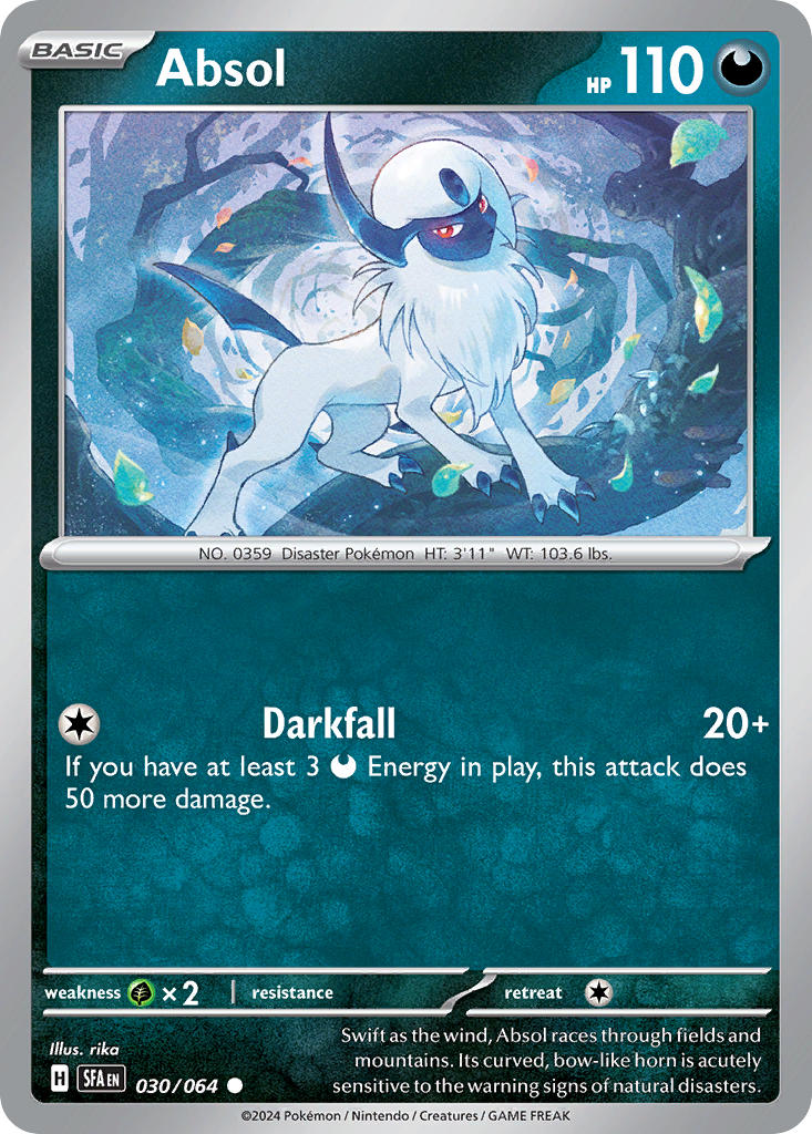 Absol 030/064 Reverse holo