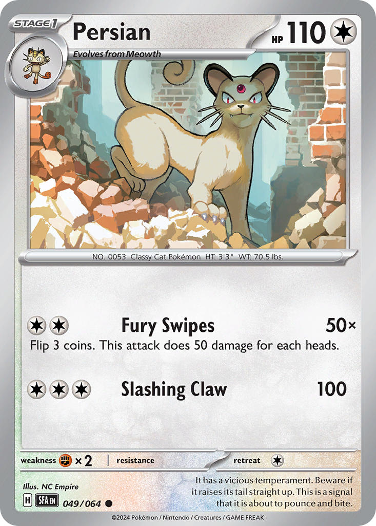 Persian 049/064 Reverse holo