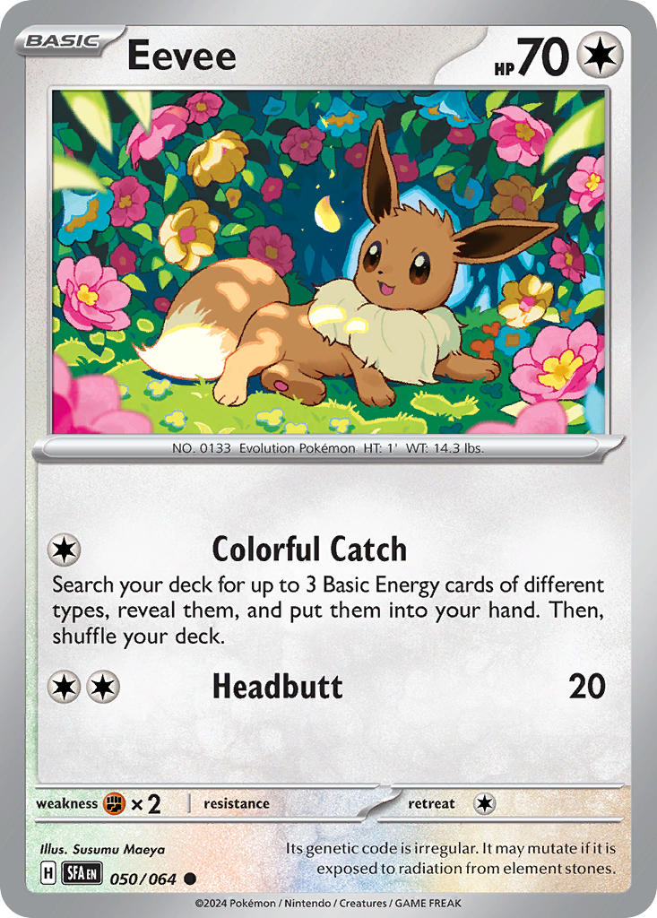 Eevee 050/064 Reverse holo