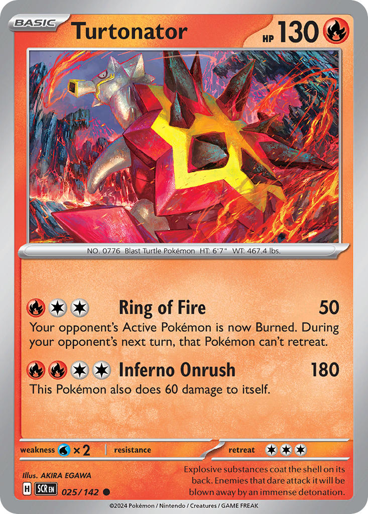 Turtonator 025/142 Reverse holo