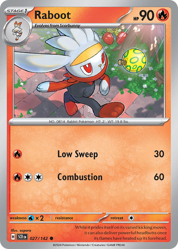 Raboot 027/142 Reverse holo