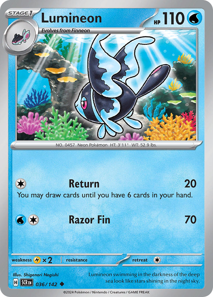 Lumineon 036/142 Reverse holo