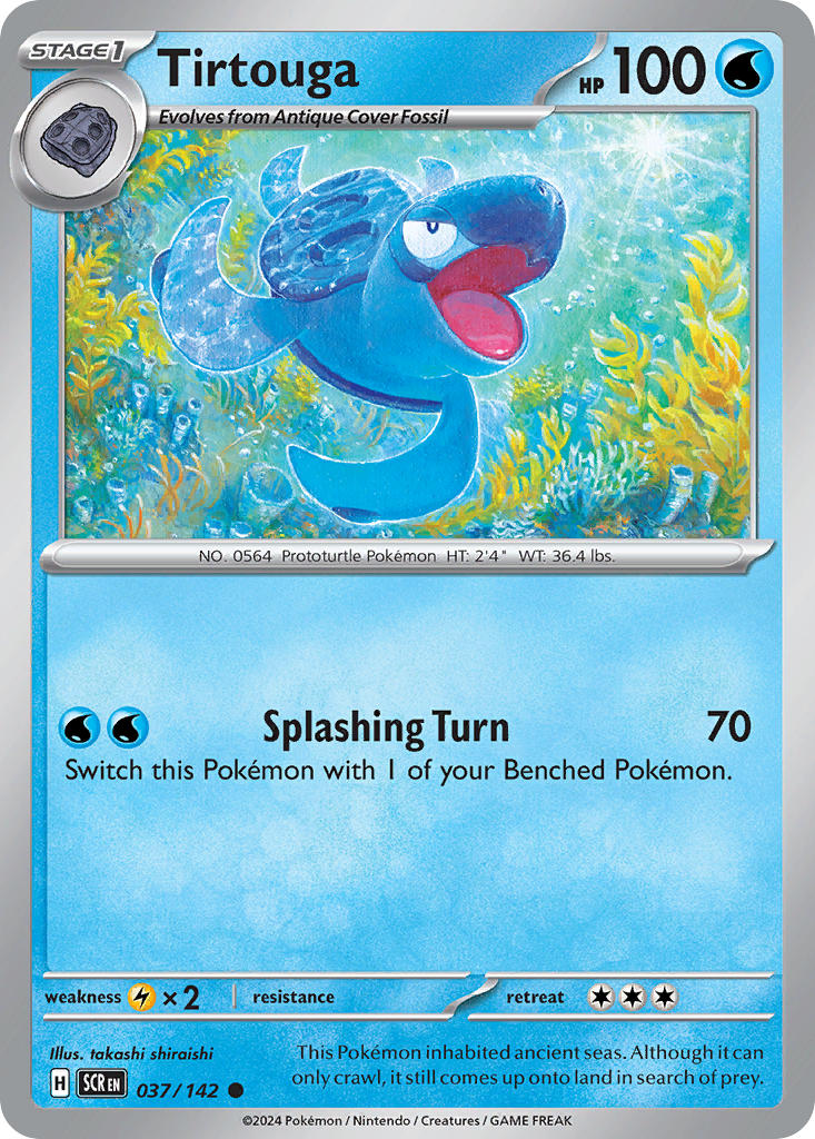 Tirtouga 037/142 Reverse holo