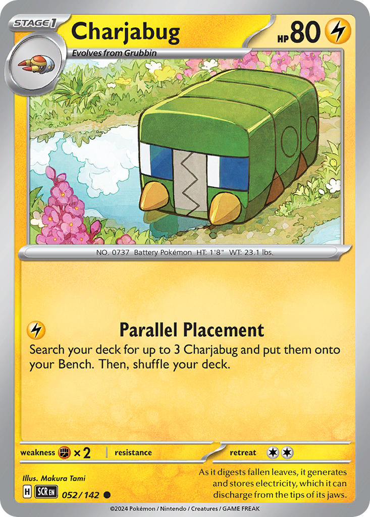 Charjabug 052/142 Reverse holo