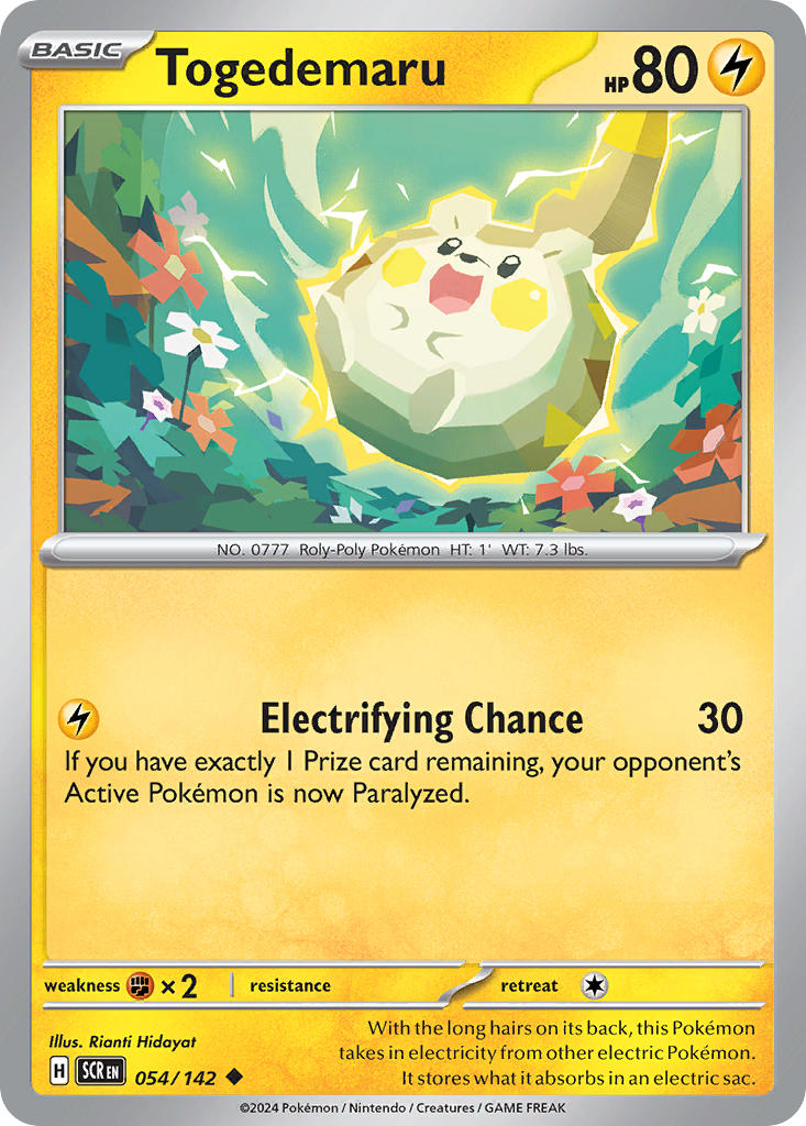 Togedemaru 054/142 Reverse holo