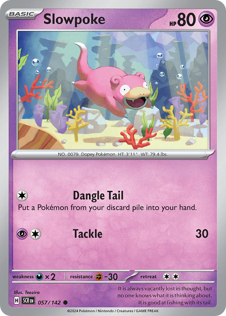 Slowpoke 057/142 Reverse holo