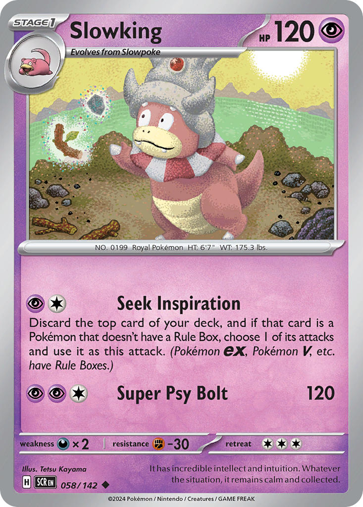Slowking 058/142 Reverse holo