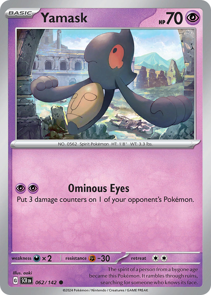 Yamask 062/142 Reverse holo