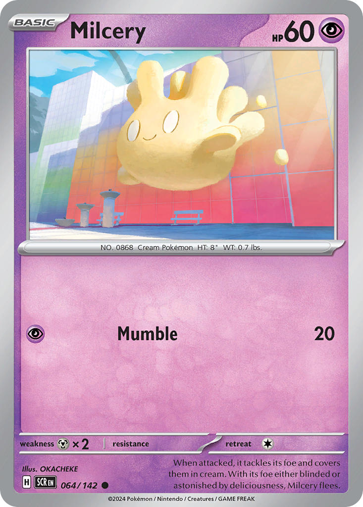 Milcery 064/142 Reverse holo