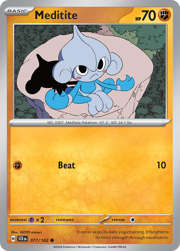 Meditite 077/142 Reverse holo
