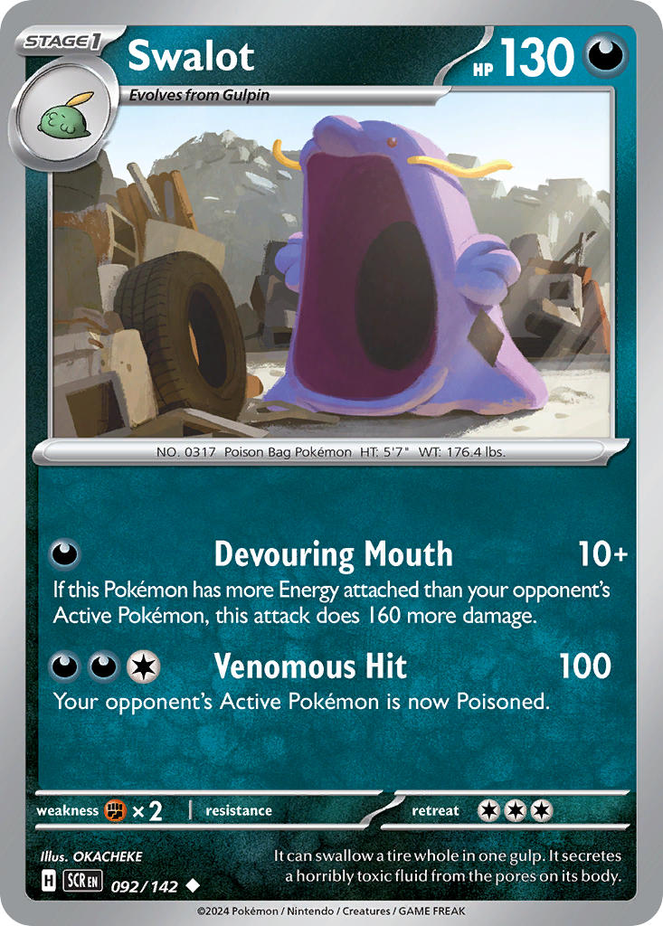 Swalot 092/142 Reverse holo