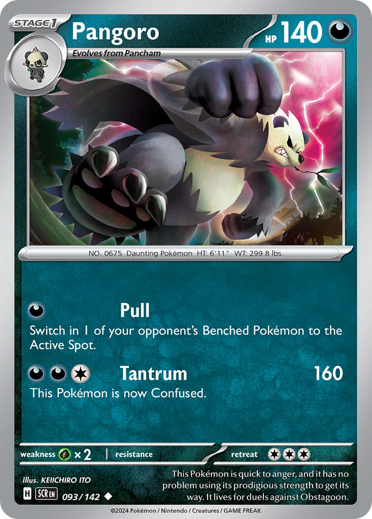 Pangoro 093/142 Reverse holo