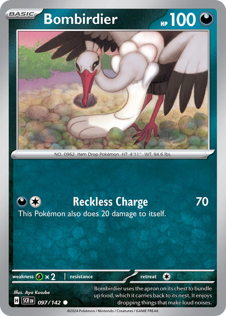 Bombirdier 097/142 Reverse holo