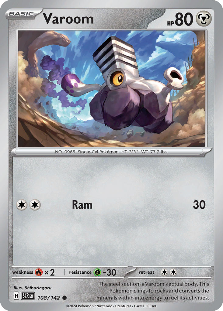 Varoom 108/142 Reverse holo