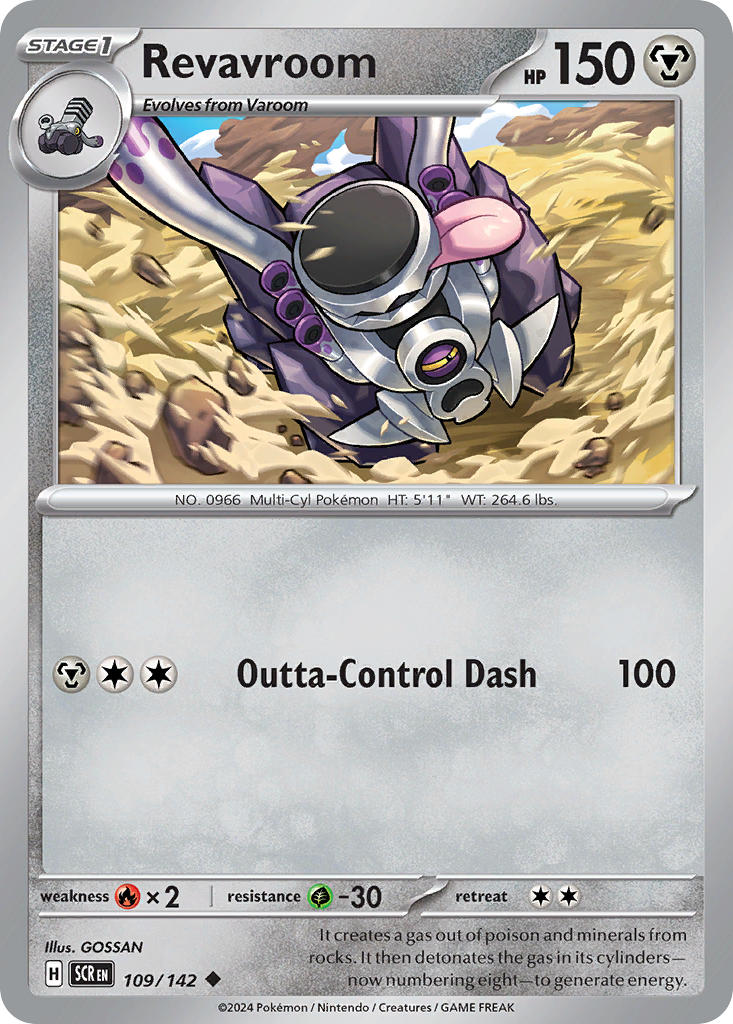 Revavroom 109/142 Reverse holo