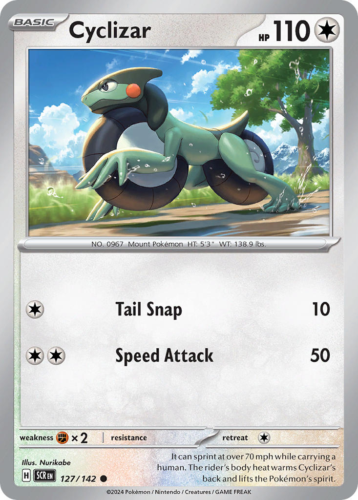 Cyclizar 127/142 Reverse holo