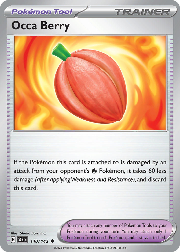 Occa Berry 140/142 Reverse holo