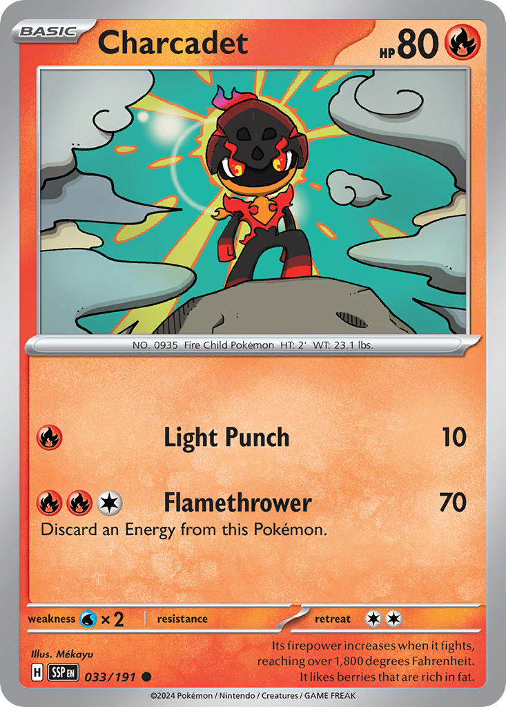 Charcadet 033/191 Reverse holo