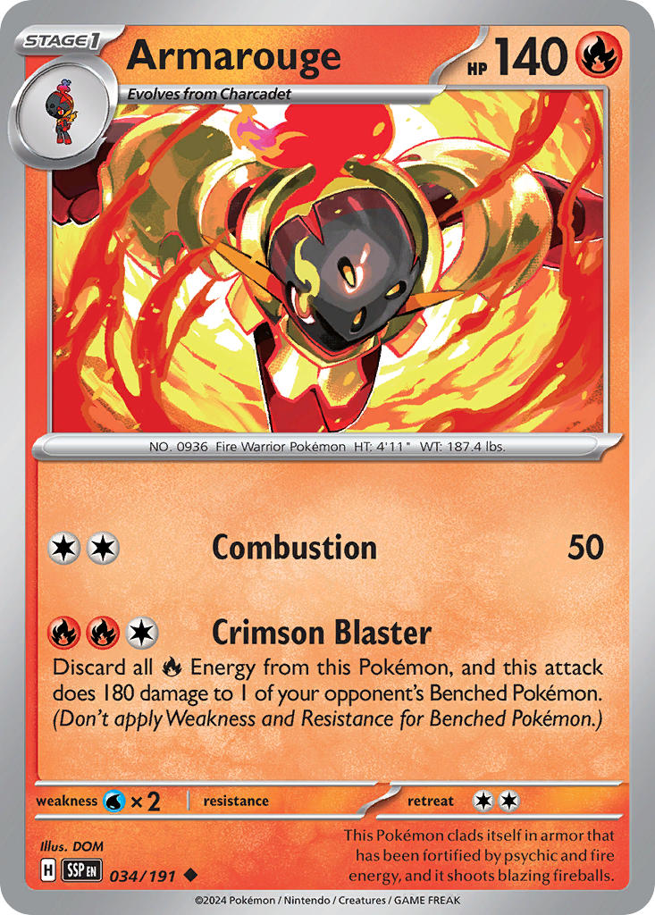 Armarouge 034/191 Reverse holo