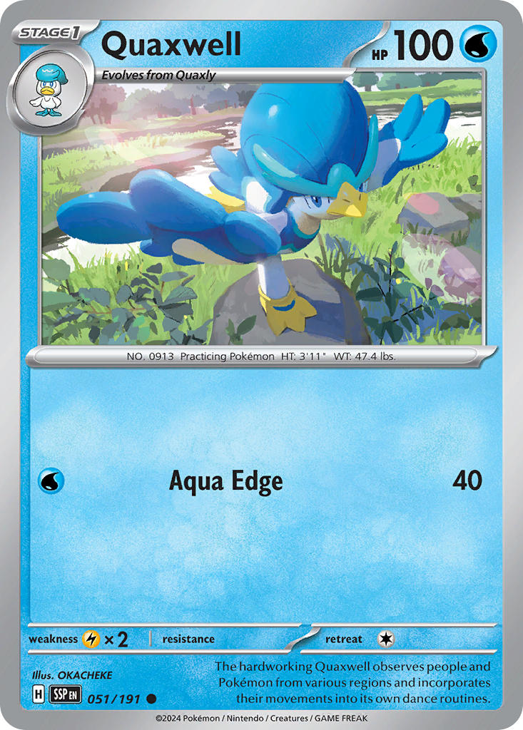Quaxwell 051/191 Reverse holo