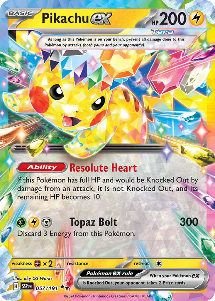 Pikachuex 057/191