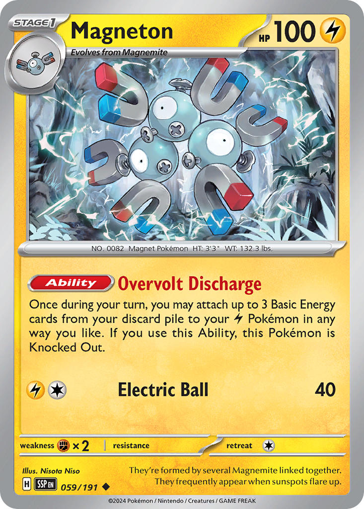 Magneton 059/191 Reverse holo
