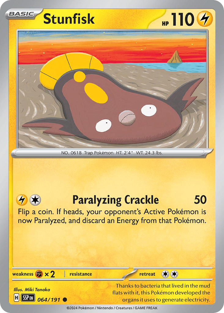 Stunfisk 064/191 Reverse holo