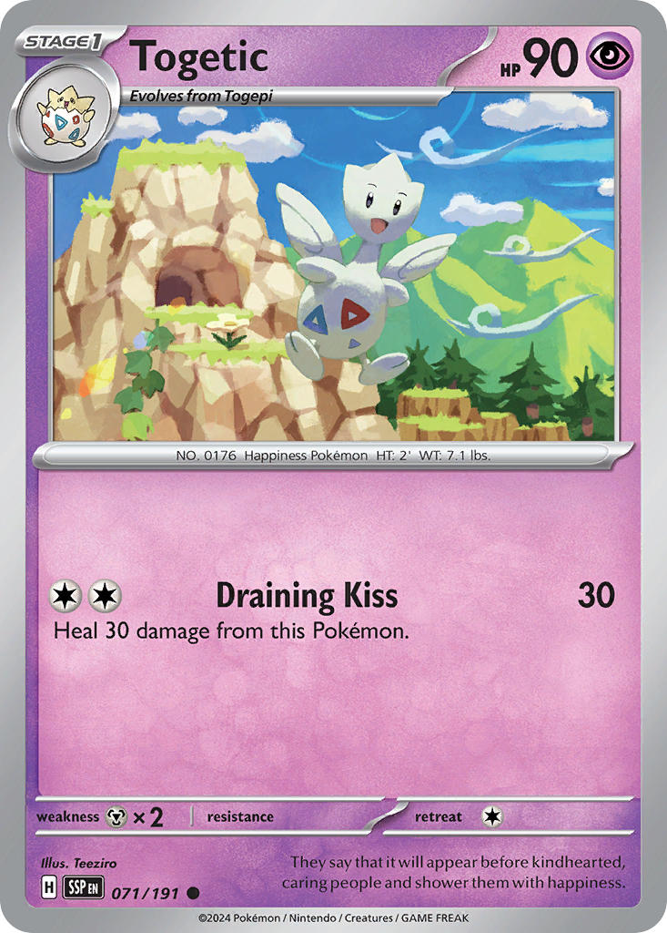 Togetic 071/191 Reverse holo