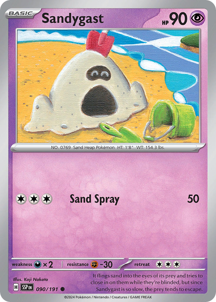 Sandygast 090/191 Reverse holo
