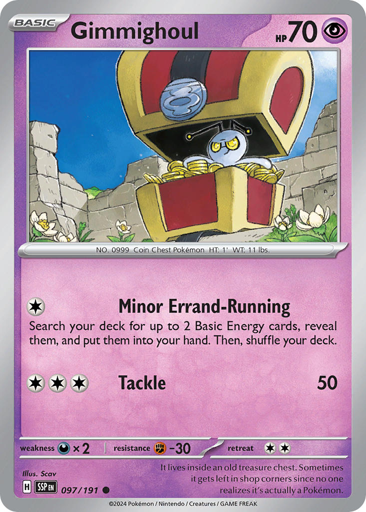Gimmighoul 097/191 Reverse holo