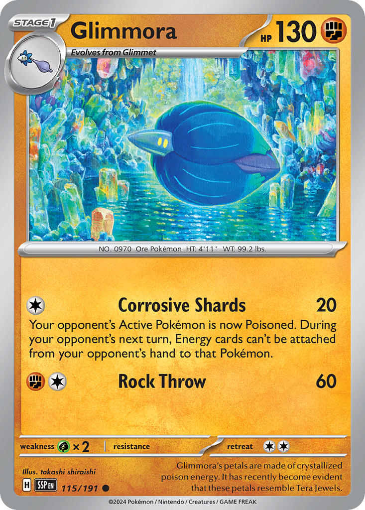 Glimmora 115/191 Reverse holo